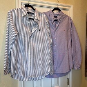 Ralph Lauren Men's Striped and Solid Button-Down Shirts